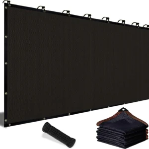 90% Blackout Cloth (Black) - 10 x 13ft UV-Resistant Shade Net with Reinforced Rivets, Suitable for Outdoor Adventures / Camping / Garden / Patio / Greenhouse.Mesh Shade Cloth，father's day gifts